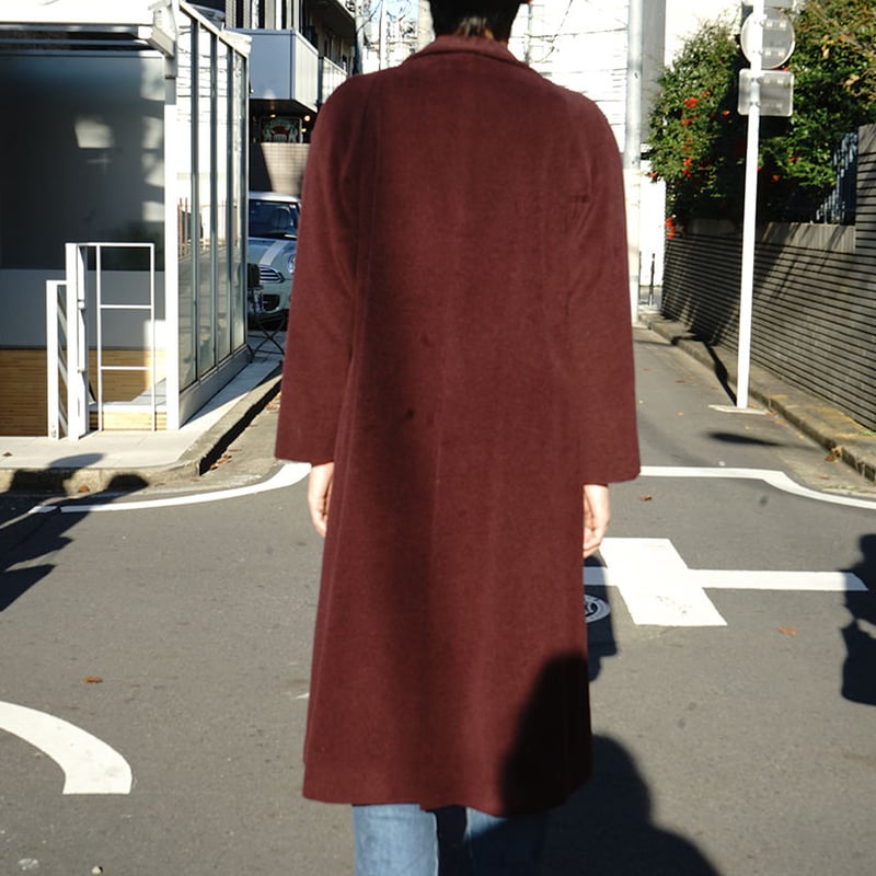 vintage allegri Chesterfield coat red | requality