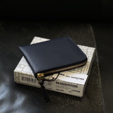 新品 comme des garcons 2022aw leather wallet