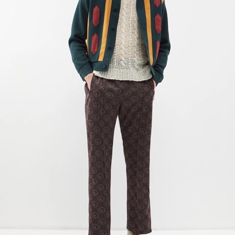 新品 needles 2022aw jacquard track pants