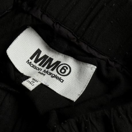 mm6 maison margiela rayon wide pants