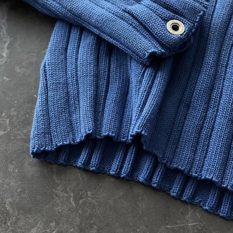 hermes blue knit L