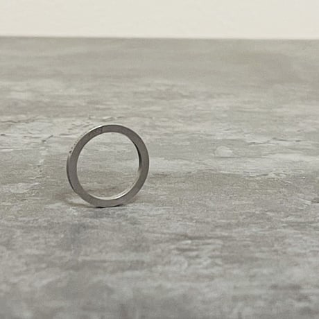 新品 maison margiela silver logo ring