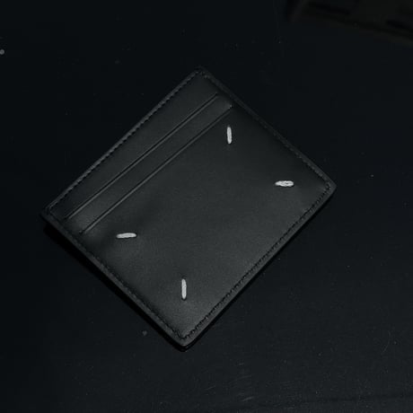 新品 maison marginal 2022aw leather case black