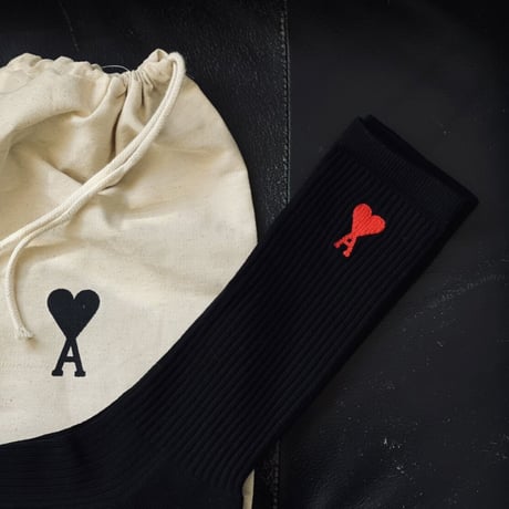 新品 ami alexandre mattiussi 2022aw  “de coeur” socks