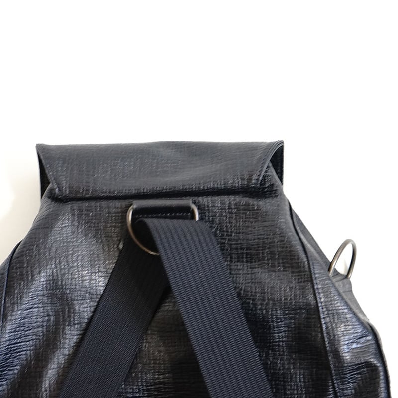 jean paul gaultier pvc leather backpack | requa