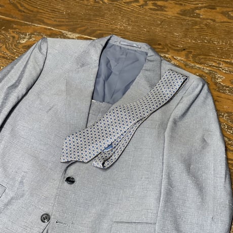 setup suit + hermes necktie #17