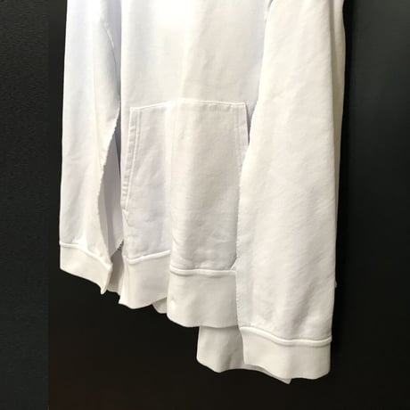 新品 maison margiela 2019ss "白タグ"変形 hoody