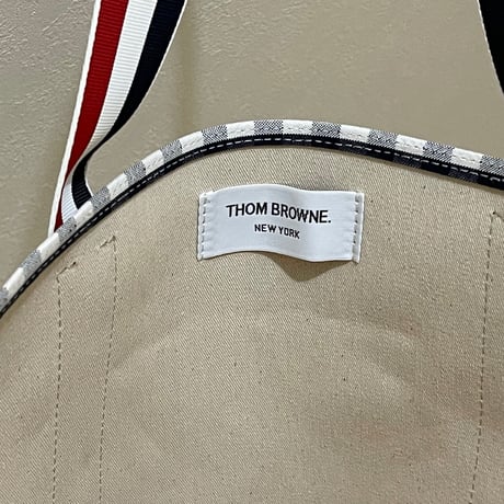 新品 thom browne 2020 made in Flance tote bag