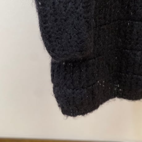 saintlaurent 2013aw over size mohair long knit