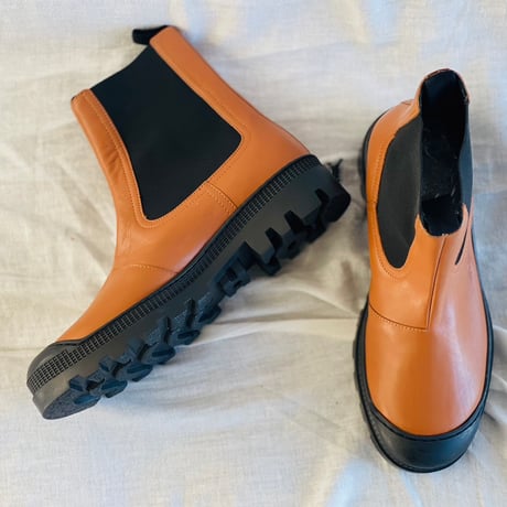 loewe leather side gore boots 41