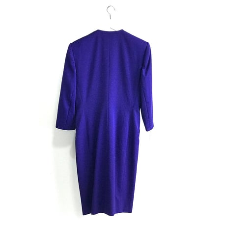 celine no collar double coat