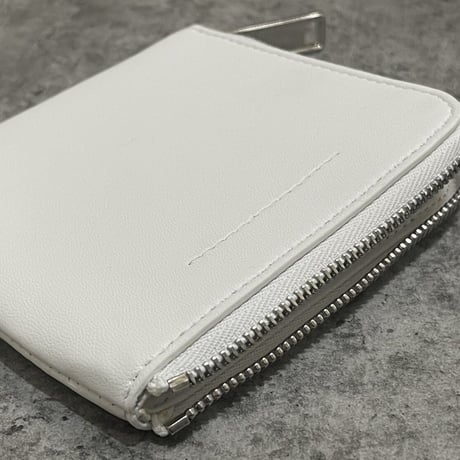 新品 mm6 maison margiela 2021ss half zip wallet