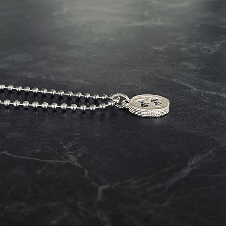 新品 gucci interlocking G silver necklace
