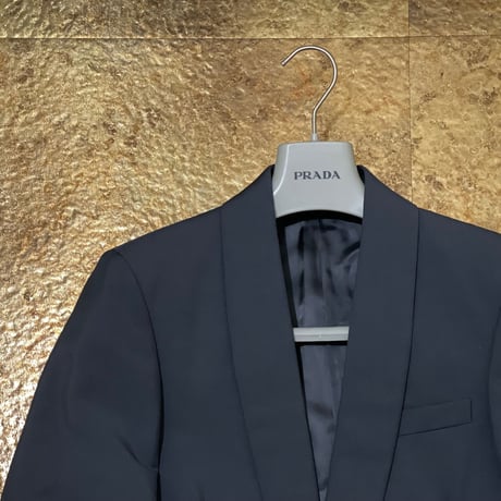 新品 prada 2019ss wool mohair set up suit 44
