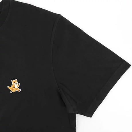 新品 maison kitsune 2025ss tops black L