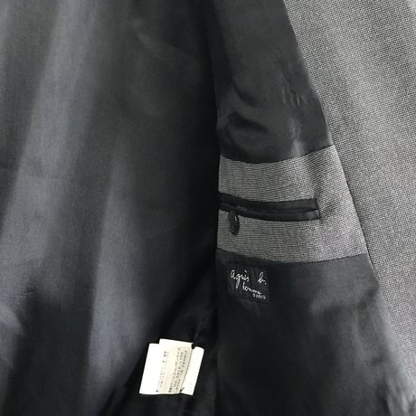 agnès b made in flance set up suit
