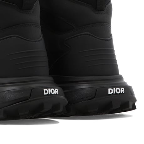 dior signature logo trekking boots 43