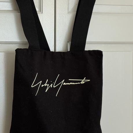 yohji Yamamoto 2way logo bag