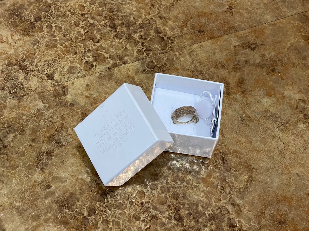 maison margiela 2020aw signet ring 15号 新品 maison margiela 2020aw signet ring 15号 | req