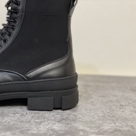 新品 made in Italy factory sample leather boots 44