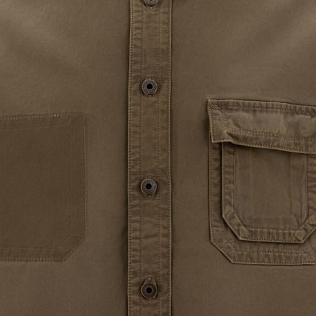 新品 loewe 2025 coverall anagram logo over shirt jacket