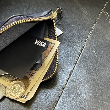 新品 comme des garcons 2022aw leather wallet