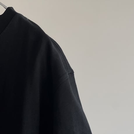 新品 calven klein 2022ss organic cotton tops black S