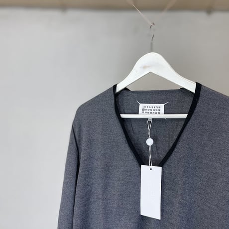 新品 maison margiela knit gray XL