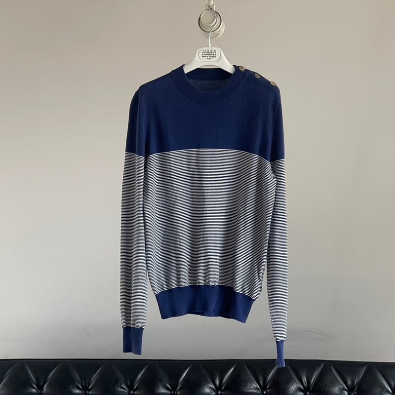 maison margiela shoulder button knit | requality