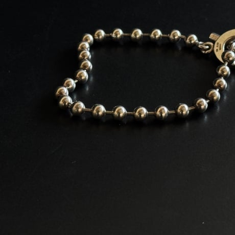 gucci ball chain silver 925 bracelet