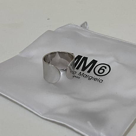 新品 mm6 maison marglea plain ring