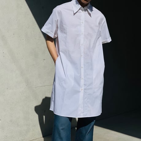 新品 mm6 maison margiela 2020ss over size long shirt