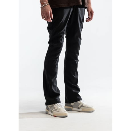 新品 embellish nyc 2023aw the pelle leather flare pants 28