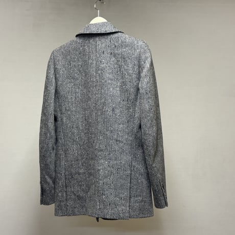 driesvannoten tweed double coat