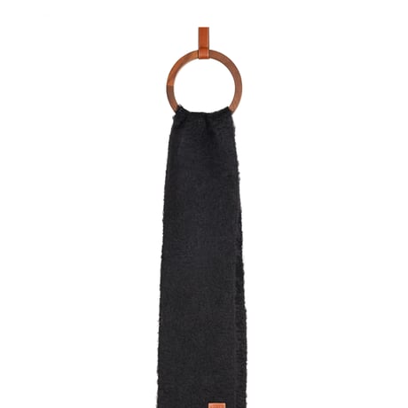 新品 loewe 2022aw moher muffler black