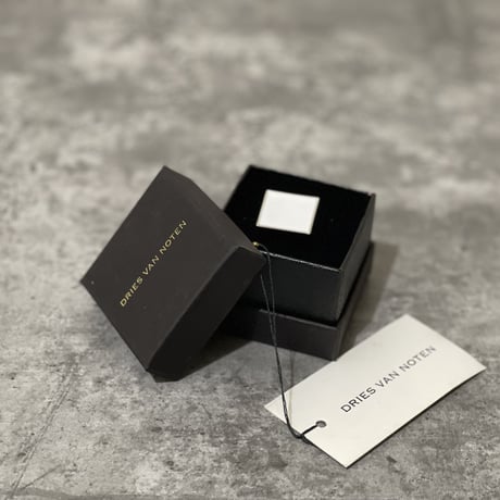 新品 dries van noten 2022aw signet silver ring 21号