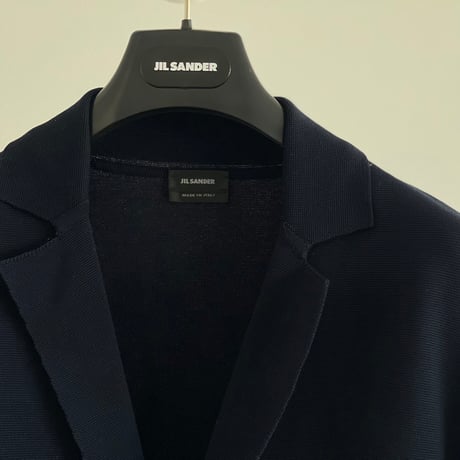 jilsander double knit cardigan jacket