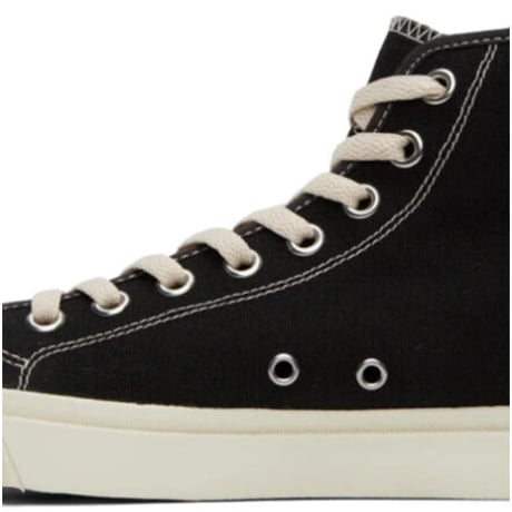 新品 maison margiela 2022ss tabi sneaker black 43