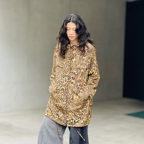 新品 maison margiela 2020aw leopard ove size coat