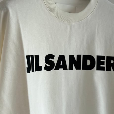 新品 jilsander over size logo tops L