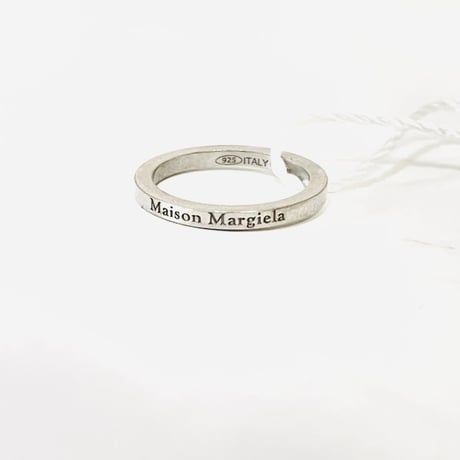 新品 maison margiela 2022ss logo ring 14号