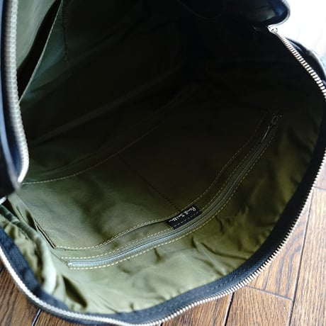 paul smith nylon×leather briefcase