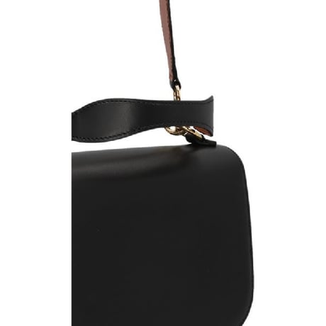 jilsander 2024-25 leather logo shoulder bag