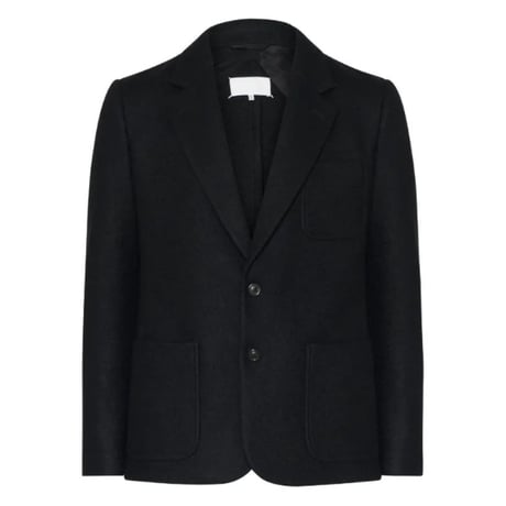 maison margiela 2025aw-26 four-stitch jacket black