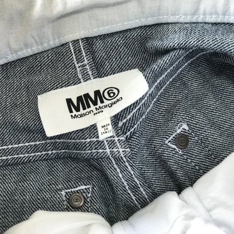 mm6 maison margiela bleach wide pants