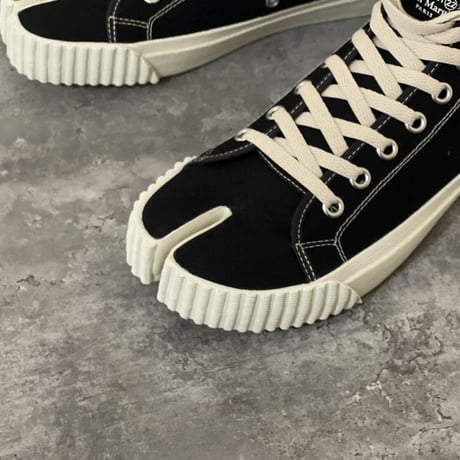 新品 maison margiela 2022ss tabi sneaker black 41