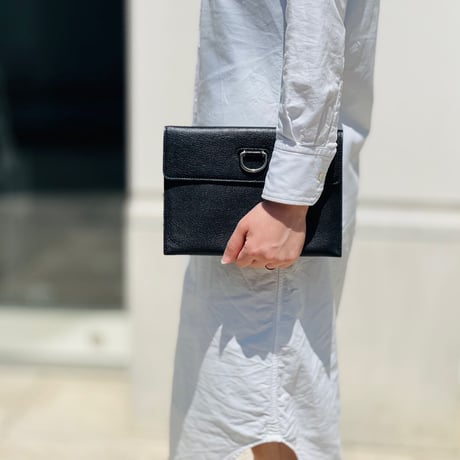 新品 burberry 2020ss leather bag black