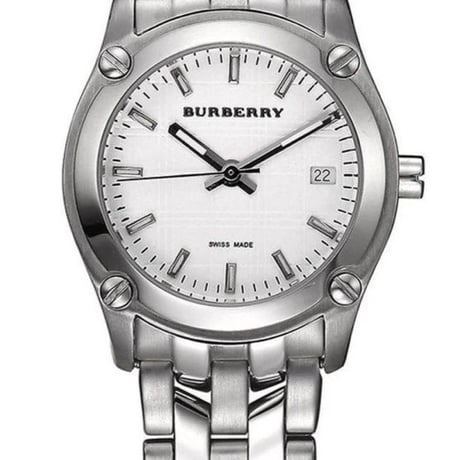 burberry check dress watch