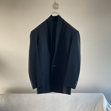 80s isseymiyake no collar jacket M
