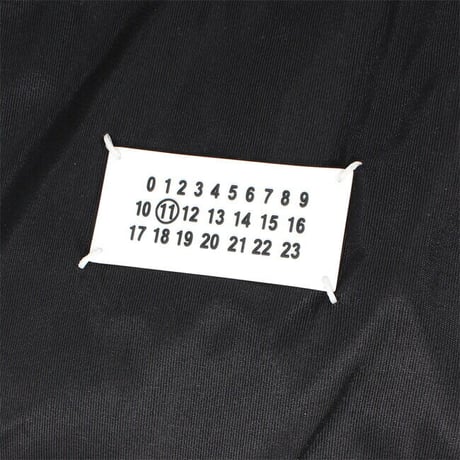 新品 maison margiela 2020aw logo back pack black